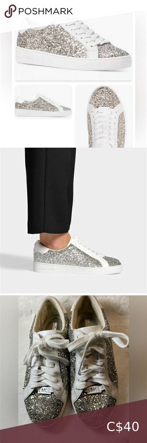 michael kors sparkle|Irving Glitter Sneaker .